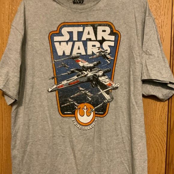 Grey Mens Star Wars tee size 2 xl - Picture 2 of 4